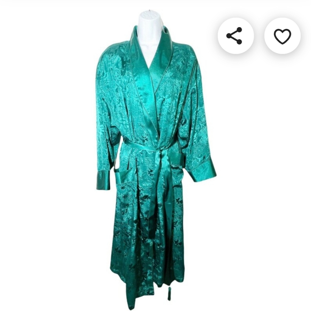 Vintage Victoria's Secret gold label kimono robe size large